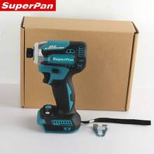 SuperPan 171 Brushless Cordless Impact Driver, Multi-Function Electric Screwdriver Suitable For Home Use, High Torque Power Tool Suitable For Renovation, Bare Tool - Blue - View 7