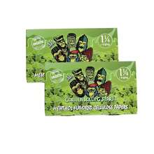 2in1 New Gorilla Series 78MM Length Flavored Rolling Papers, Mint/Honey Two Flavors, Smoking Accessories Hand Rolling Papers, Rolling Papers With Filter Tips, Essential Hand Rolling Papers For Smokers! - View 4