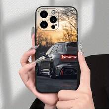 Simple Car Pattern Mobile Phone Case Suitable For IPhone 17 16 15 14 13 12 11 Pro/ Max /Plus Anti-Fall And Shockproof Back Cover - HS - 查看 5