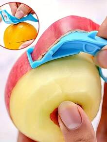 1pc Stainless Steel Pineapple Corer, Pineapple Core Remover, Easy To Use Peeler, Rust-Resistant Reinforced Stainless Steel Sharp Blade, Fruit Slicer Tool, Detachable Handle, Kitchen Essential, Corer, Fruit Processing Tool, Random Color - Multicolor - View 10