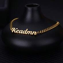 Customized Name Anklet For Women, Stainless Steel Thick Cuban Chain, Personalized Anklet, Beach Foot Jewelry - Multicolor - View 3