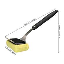 Stainless Steel BBQ Brush Scraper Cleaner For Cast Iron Ceramic Grills Outdoor - A - View 4