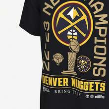 Nike/Authentic 夏季男款丹佛金塊隊 NBA 冠軍 T-Shirt HF1913-010 - HF1913-010 - 查看 5