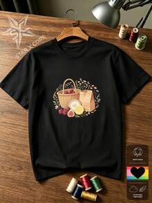 Women T-Shirts - 黑色 - 查看 2