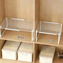 Extendable Wardrobe Tiered Shelves, Wardrobe Storage Rack, Cabinet Tiered Shelves - VJP0208-d - View 6
