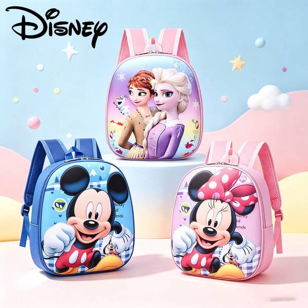 Back To School Disney Marvel Spider-Man Cartoon Mini Backpack, Personalized Anime Style Lightweight Burden-Reducing Daily Commute School Bag
