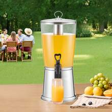 Stainless Steel + Plastic, 8L, Single Tank