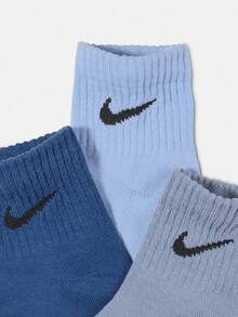 Nike Everyday 輕量快乾訓練襪 (3雙) 66%棉 33%聚酯纖維 1%彈性纖維 SX7677-904 - Iron Gray - 查看 2