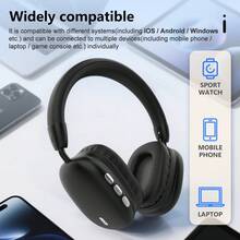 Gerripuer Brand New Foldable Wireless Headphones High Quality Over-Ear Gaming Headset Lightweight And Comfortable - View 6