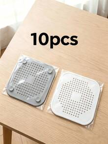 4pcs/2pcs Anti-Clogging Drain Filter, Kitchen Sink Anti-Clogging, Bathtub/Shower/Bathroom Drain Cover, Soft Rubber Fit Prevents Shifting, Bathroom Drain Anti-Clogging Filter Cover, Tight Fit, Durable Plastic Mesh, Kitchen And Bathroom Essential. - View 13