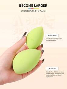 docolor 4pcs Colorful Makeup Sponge Set, 4 Fun Shaped Blending Sponges, Includes 4 Storage Boxes And Exquisite Gift Packaging, Makeup Sponges Makeup Tools, Suitable For Loose Powder, Mineral Powder Or Liquid Foundation - Multicolor - View 8