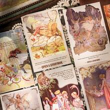 30 Sheets/Bag Postcards Open A Fairy Tale Book Series Vintage European Fairy Tale Style Writable Cards Commemorative Cards Desktop Message Cards - Postcard - View 7
