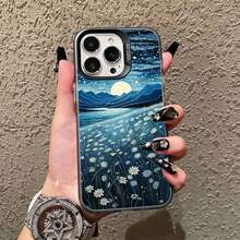 Moon Starry Sky Moonlight Night Scene Laser Phone Case For IPhone 14, 15,  Pro Max, Plus, 11, 13, 12 Mini, 17, 16 Pro Max Back Covers - CH-black YYFJ 2 - View 10