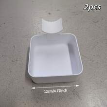 White Washing Machine Drain Pan, Practical Anti-Overflow Design, Suitable For Front-Loading Washing Machines, Easy Installation In Minutes - Multiple Styles - View 6