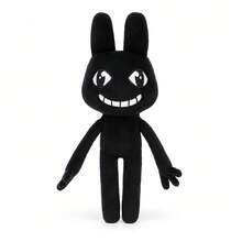 BIUBLIULAND Boneka Plush Monster Lucu 11,8 Inci, Boneka Plush Hewan Kelinci Lembut, Boneka Gaya Unik dan Menyenangkan Bergaya Vintage, Cocok untuk Dekorasi Meja Kamar dan Hadiah Ulang Tahun Anak-Anak - Hitam - View 13
