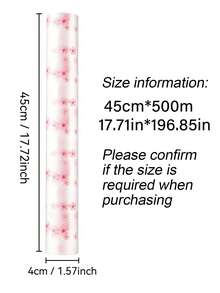 1 Roll Cherry Blossom Pattern Moisture-Proof Mat, Drawer Liner, Refrigerator Mat, EVA Waterproof Fridge Liner, Cabinet Liner, And Simple Placemat. Suitable For Kitchen Utensils, Kitchen Liners, Room Decor, And Home Decor. - Cherry Blossom - View 6