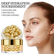 30/60/120pcs Firming Capsule Serum, Barrier Repair, Firming & Smoothing Deep Nourishing For Face And Neck - Hyaluronic Acid - View 9