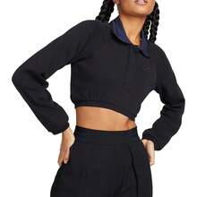 Nike Genuine 2024 New Women's Sports Casual Collared Short Sweatshirt FN1881-010 - FN1881-010 - View 13