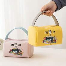 1pc Women's Makeup Bag, Large Capacity Travel Cosmetic & Wash Storage Bag - Multicolor - View 2