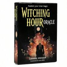 1 buah Kartu Tarot Oracle Witching Hour untuk Ramalan, Permainan Pesta, dan Pertemuan - Hitam - View 6