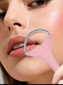 2/1pc Painless Facial Hair Remover, Portable Spring Roller Epilator, Spring-Type Hair Removal Tool, Lightweight Hair Removal Device, Suitable For Men And Women, Stainless Steel Spring Threaded Facial Hair Removal Tool, Body Hair Remover, Facial Razor - Multicolor - View 3