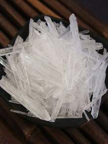 15/40/100g 薄荷晶體，具有令人愉悅且持久的香氣。專為蠟燭加熱器設計，可用於淨化空氣、消除異味、舒緩神經、助眠並緩解壓力，適合居家使用與放鬆 - 薄荷腦 - 查看 3