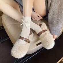 Women Home Slippers - Black - View 8