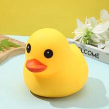 Cute Colorful Duck Squeeze Toy, Yellow Duck Shaped Slow Rebound Squishy, Stress Relief Squeeze Toy, Squishy, Squishy Toys, Squishy Stress Toy, Dumpling Squish, Toys For Adults Women - Multicolor - View 4