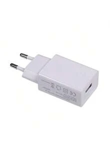 歐盟標準 5V2A USB 充電器適配器，歐盟插頭 USB 快充充電器，相容於 Apple、手機，USB 壁式充電器，歐盟插頭手機充電器 - 查看 11