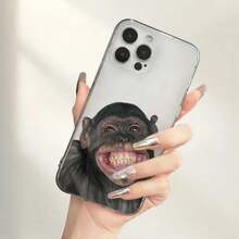 Gorilla Pattern Phone Case Suitable For IPhone 17 16 15 14 13 12 11 Pro/Max/Plus Transparent Anti Drop Back Cover - ™ - 查看 7