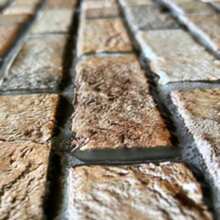 Peel And Stick 3D Faux Brick Wall Tiles, Waterproof Self-Adhesive Vinyl Brick Wall Panels, Removable Rustic Brick Stickers For Kitchen Backsplash, Bathroom, Home & Commercial Decoration - B - View 12