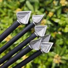 Hunting Broadheads 440C Stainless Steel Fixed Blade 100 Grain Solid Arrow Tip Arrow Heads For Archery Compound Bow/Recurve Bow/Crossbow Hunting - 6PCS - View 5