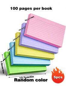 250 White Index Cards With Rings, 3 X 5 Inch, Thick Lined Index Cards, Suitable For School, Office Supplies And Home Organization, Durable Study To-Do List Note Cards With Lines - Sets - View 15