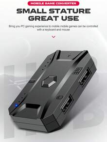 T-WOLF Gaming Set Mobile Phone Tablet One-Handed Keyboard Mouse Peripheral Throne Adapter Keyboard Mouse Set Mobile Gaming Gear One-Handed Keyboard 5-Piece Set One-Handed Keyboard Mouse Gaming Set Throne Mobile Game Mobile Gaming Gear Left-Hand Keyboard - View 8