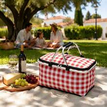Picnic Bag - 紅色47cmx28cmx23cm - 查看 1