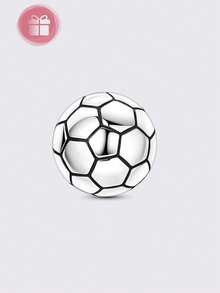 1pc Sports Ball Pendant Bead, Volleyball Basketball Football Baseball, Suitable As Gift For Sports Enthusiasts, Can Be Paired With Original Bracelet And Necklace For DIY - Multicolor - View 15