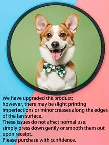 Portable Handheld Fan, Custom Photo-Printed Nylon Folding Fan, Nylon Fan, Summer Cooling Handheld Fan, Foldable And Portable, Multiple Colors Available, Includes Storage Bag, DIY Outdoor Activity Kit. - Multicolor - View 7