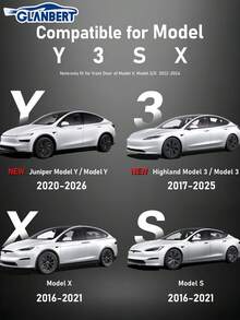 2pcs Car Door Logo Projection Lights, Compatible With All Tesla Models, 2025 Upgraded OEM Style Welcome Ground Lights, Ultra Bright High Definition Non-Fading 3D Laser Phantom Lights - Compatible With Tesla - 查看 3