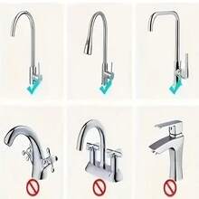 1 buah Rak Penyimpanan Keran Stainless Steel - Pengorganisasi Wastafel Dapur Tanpa Pengeboran dengan Tempat Spons, Gantungan Sikat dan Kain, Desain Anti Karat Hemat Ruang, Rak Penyimpanan Batang Shower Multifungsi, Pengorganisasi Perlengkapan Kamar Mandi, Gantungan Barang Kamar Mandi, Pengorganisasi Shower, Rak Penyimpanan Perlengkapan Kamar Mandi dan Dapur - Rak keran - View 6