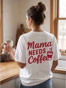 Women T-Shirts - 白色 - 查看 1