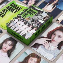55張 K-POP BABY/MONSTER 3rd Album CHOOM 主題 Lomo 卡，AHYEON、RUKA、PHARITA、RORA、ASA、CHIQUITA K-Pop 明星卡，團體與個人盒裝卡片收藏，一套雙倍喜悅 - 單件 - 查看 8