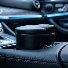 Car Ashtray, Mini Portable Car Ashtray, Flame Retardant ABS Smokeless Car Cup Holder Ashtray, With Detachable Cleaning Bucket, Suitable For Cars, Trucks, SUVs, RVs, No Battery Required - Sports - View 4