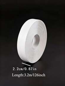 Heavy Duty Waterproof Self-Adhesive Sealing Tape, PVC Caulk Strip 3-In-1 Tape, Adhesive And Sealant, Kitchen Anti-Mold Anti-Moisture Kitchen And Bathroom Sink Gaps, Used For Sealing Bathtubs, Toilets, Etc., Suitable For Kitchen, Wall Corners, Rooms, Bathrooms, Workshops - Multicolor - View 6