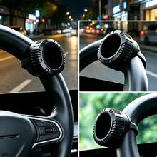 Universal Steering Wheel Spinner Knob, Smooth Rotating Bearing Design Anti-Slip ABS Driving Assist, Effortless Steering Assist Handle, Includes Complete Installation Kit, Suitable For Cars, Trucks, - Solid Color - View 10