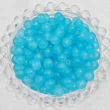 100pcs/8mm Smooth Round Beads Spacer Beads, Suitable For DIY Jewelry Making, Perfect For Bracelets And Necklaces, Decorative Beads, Smooth Round Beads, 24 Colors Available - Multicolor - View 20