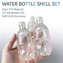 1pc New TPR Mineral Water Bottle Empty Ball Skin Beverage Empty Ball Skin DIY Handmade Squeeze Stress Relief Toy - Multicolor - View 3