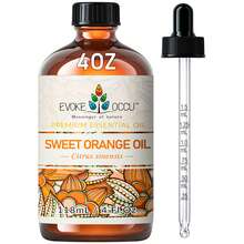 EVOKE OCCU Sweet Orange Essential Oil, Uplifting Bright Citrus Scent, For Cleaning & Air Purify, 10mL/30mL/100mL Orange Oil For Stress Relief Diffuser Bath Massage DIY Candle Soap Making - Sweet Orange - View 11