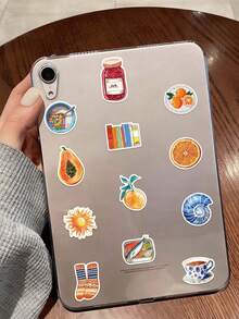 50PCS, Retro Art Graffiti Mobile Phone Stickers, PVC Material, Creative And Aesthetic Design Sticker, Suitable For Mobile Phone Cases, Tablets, Laptops, Suitcases, Cars, Notebooks, Handwritten Diaries, Scrapbook Supplies - 50pcs - View 6