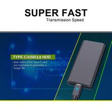 2TB USB 3.0 Portable External Hard Drive High-Speed Data Transfer, Durable & Stable, Ideal For Laptops, Desktops, And PCs, Compatible With Windows 7-11/IOS Systems, PC Backup Storage|Sleek Black Design|Sleek Storage Design - View 2