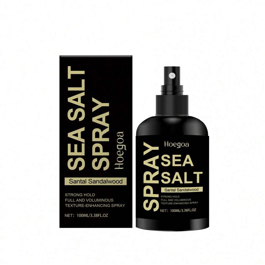 Spray capilar con agua y sal marina para dar volumen y plenitud natural, una herramienta mágica para peinar cabello ondulado y rizado, spray de peinado diario con textura similar a la de una esponja. - 1 - Ver 1